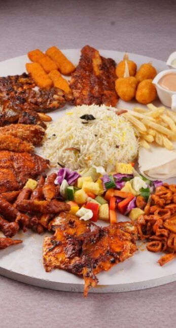 MIX SEAFOOD PLATTER HALF